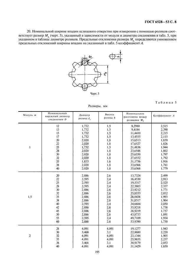 ГОСТ 6528-53,  8.