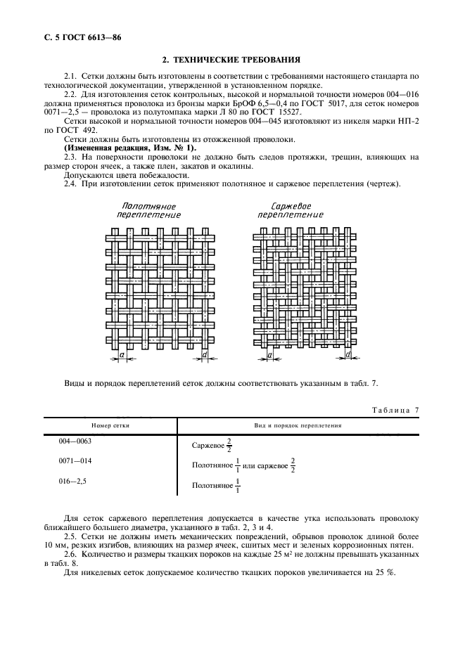 ГОСТ 6613-86,  6.