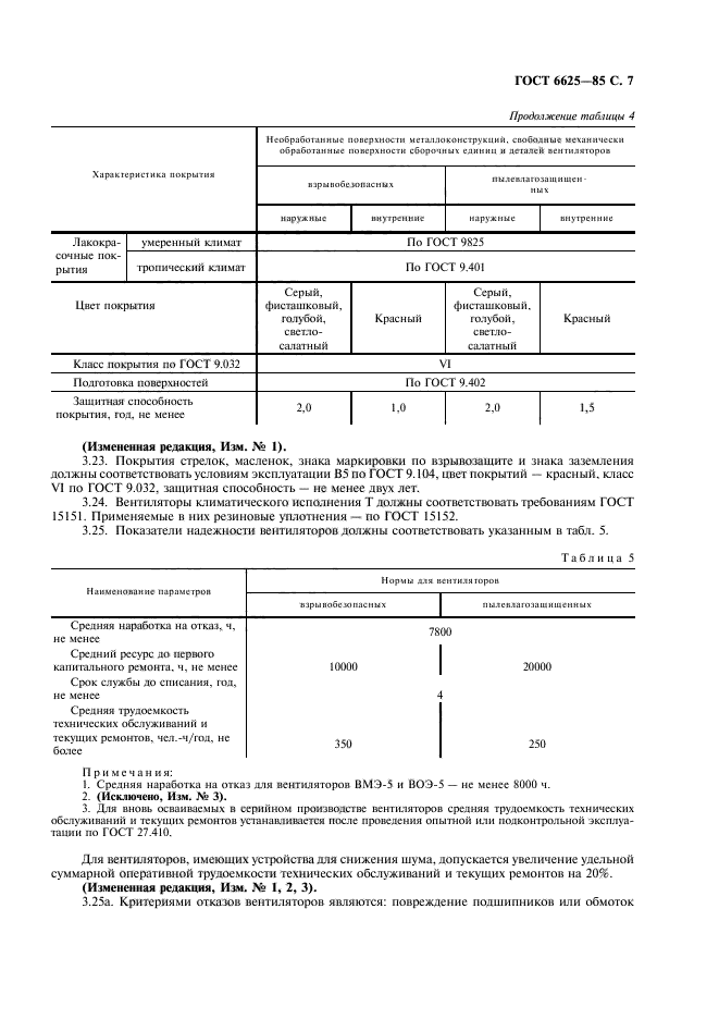  6625-85,  8.