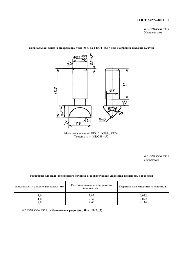 ГОСТ 6727-80,  6.