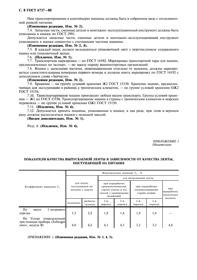 ГОСТ 6737-80,  9.