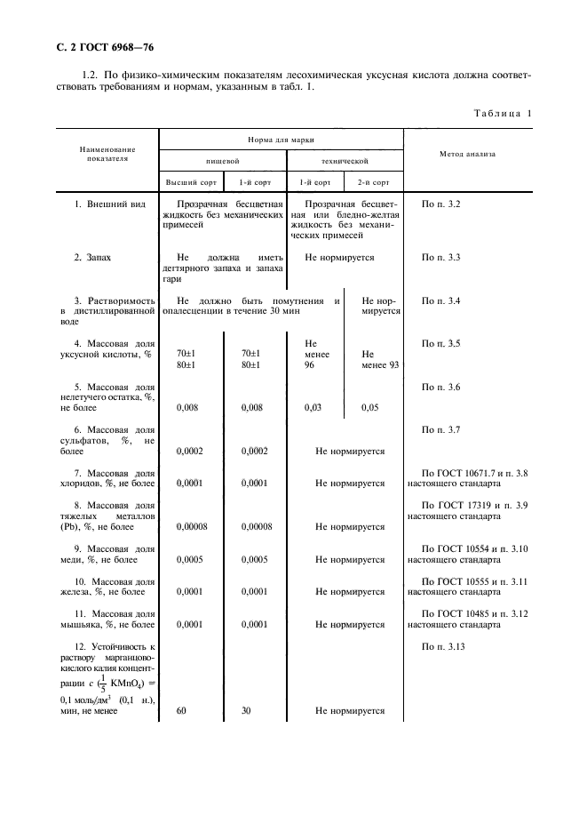 ГОСТ 6968-76,  3.