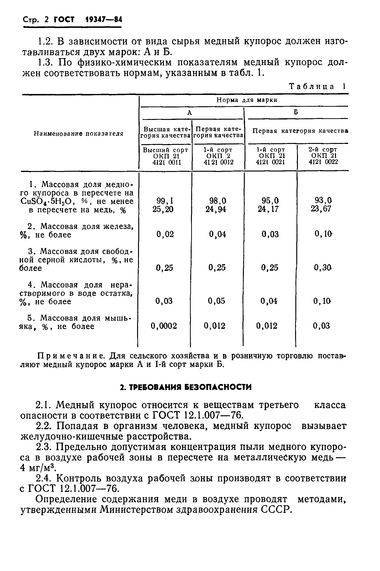 ГОСТ 19347-84,  4.