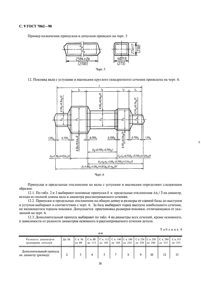 ГОСТ 7062-90,  11.