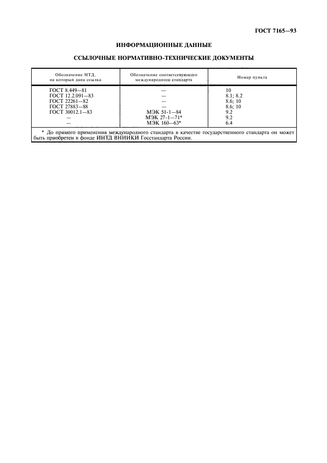 ГОСТ 7165-93,  14.