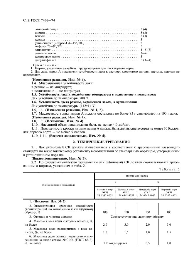 ГОСТ 7436-74,  4.