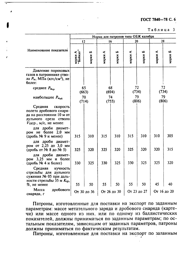 ГОСТ 7840-78,  7.