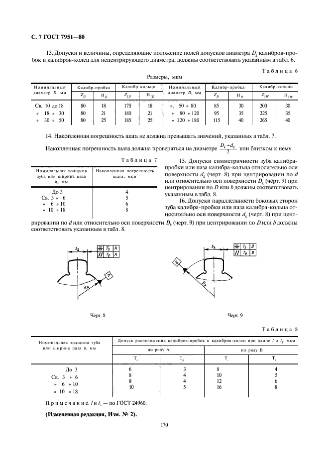 ГОСТ 7951-80,  7.