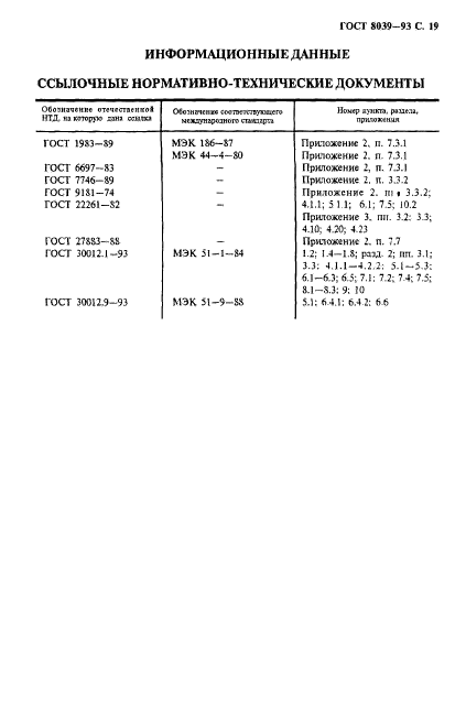 ГОСТ 8039-93,  22.