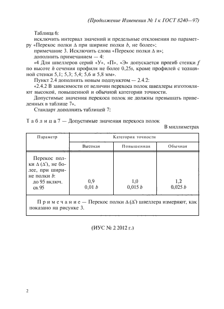 ГОСТ 8240-97,  14.