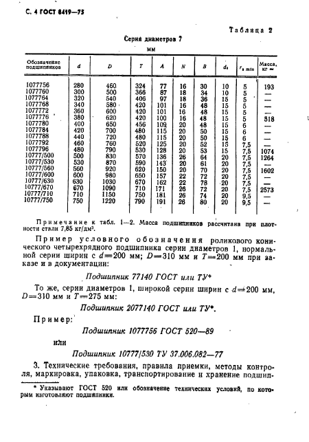 ГОСТ 8419-75,  5.