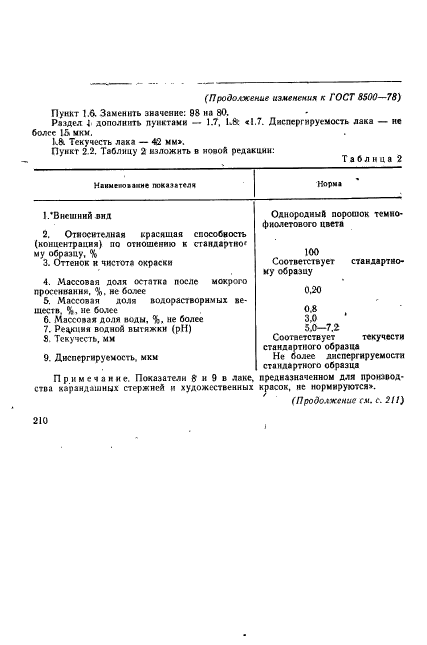 ГОСТ 8500-78,  11.