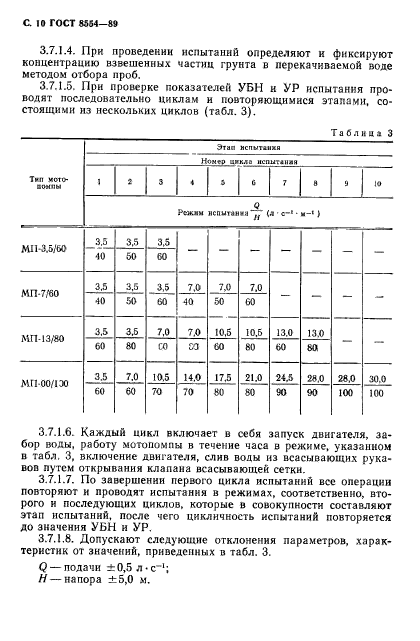 ГОСТ 8554-89,  11.