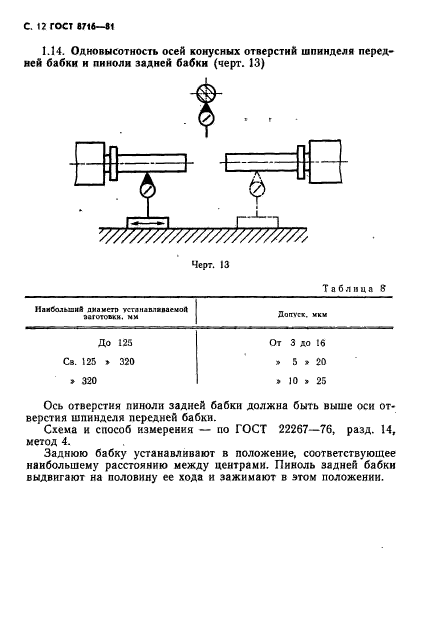 ГОСТ 8716-81,  13.