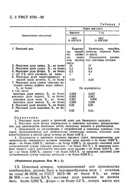 ГОСТ 8723-82,  3.