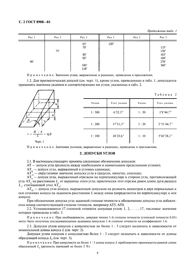 ГОСТ 8908-81,  4.