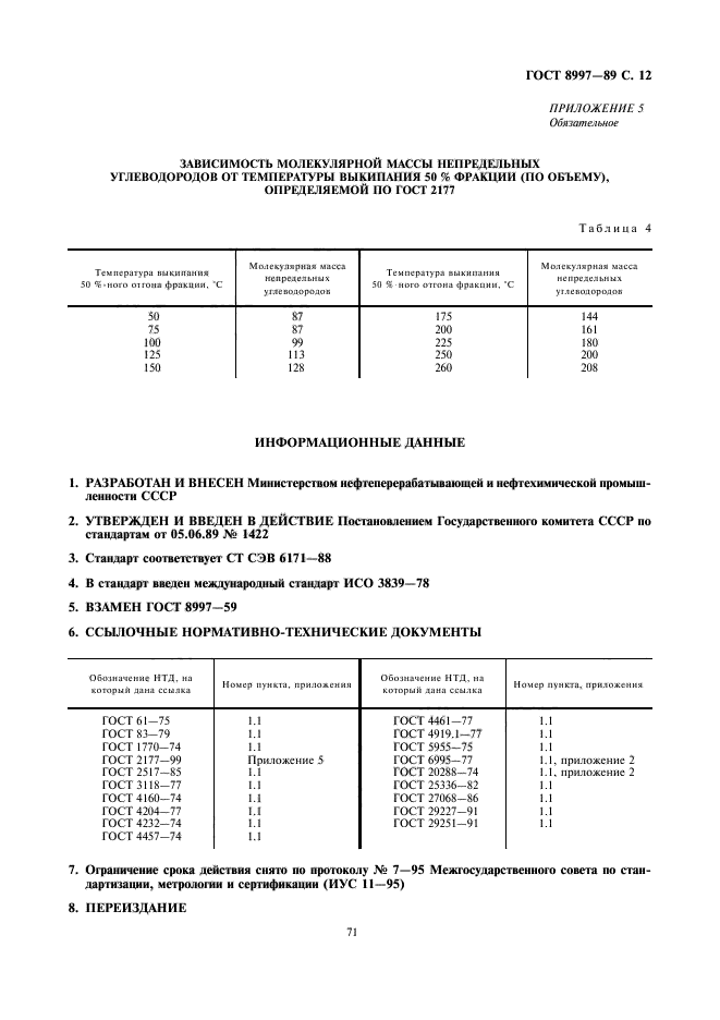 ГОСТ 8997-89,  12.