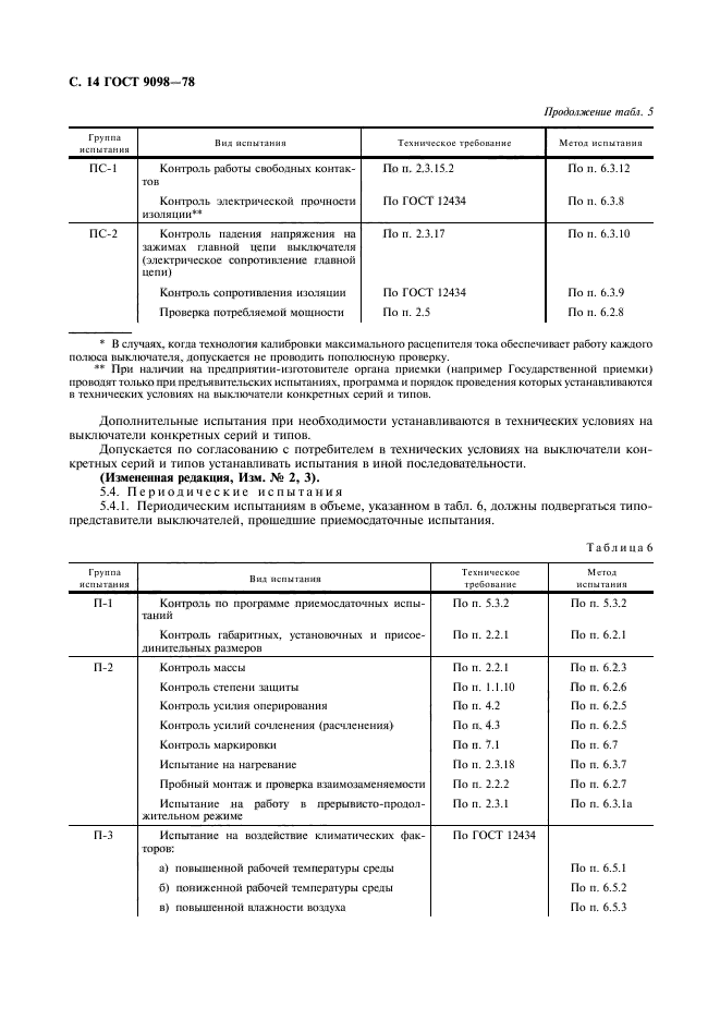 ГОСТ 9098-78,  15.