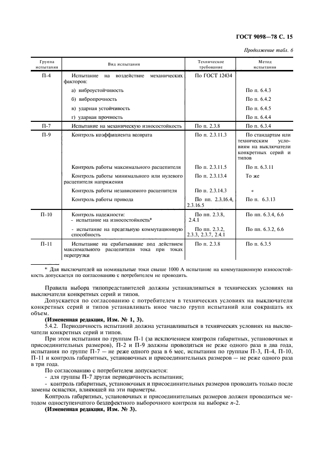 ГОСТ 9098-78,  16.