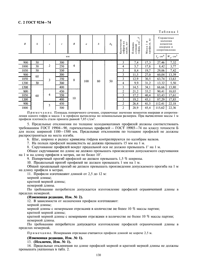 ГОСТ 9234-74,  2.