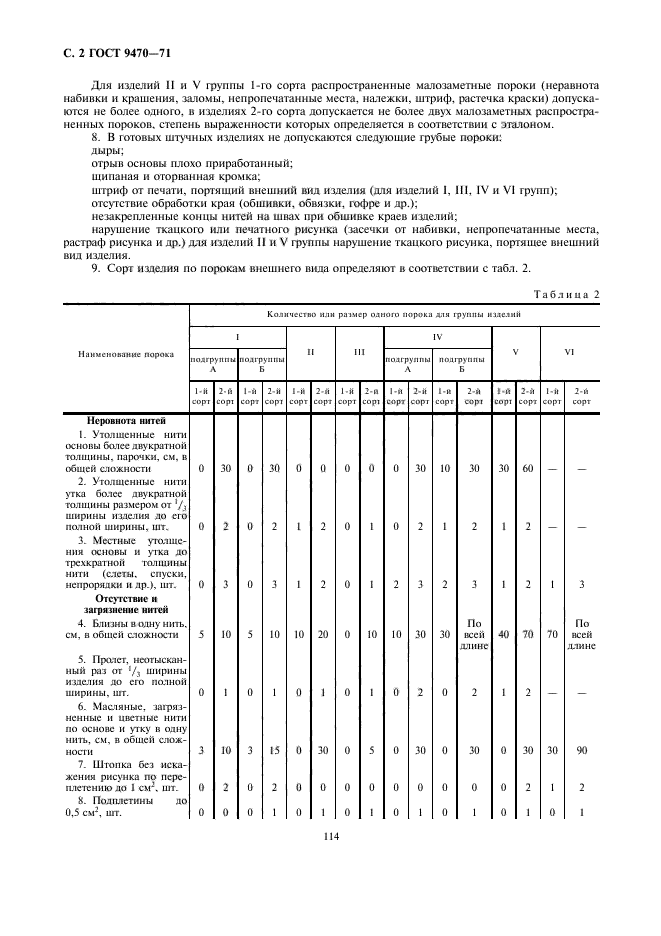 ГОСТ 9470-71,  2.