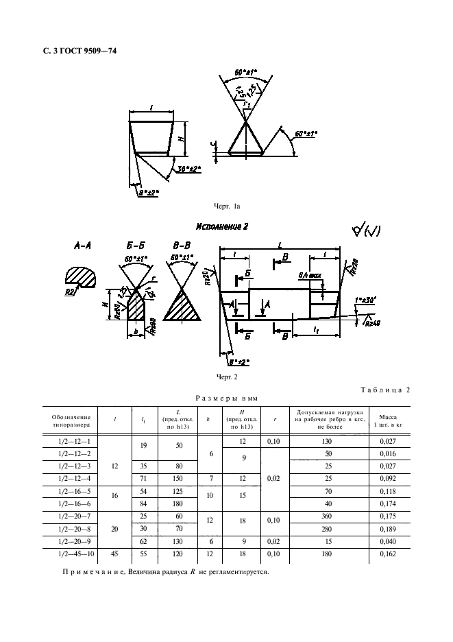 ГОСТ 9509-74,  4.