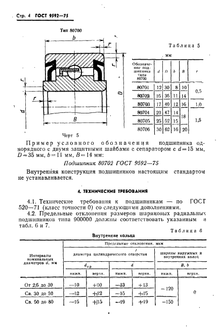 ГОСТ 9592-75,  5.