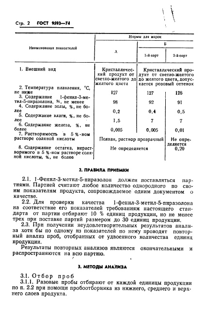 ГОСТ 9593-74,  4.