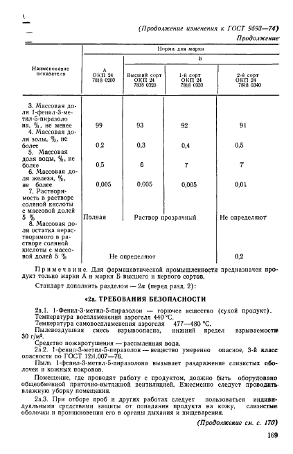 ГОСТ 9593-74,  13.