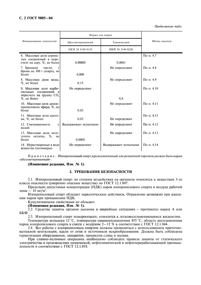 ГОСТ 9805-84,  4.