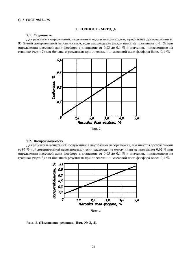 ГОСТ 9827-75,  5.