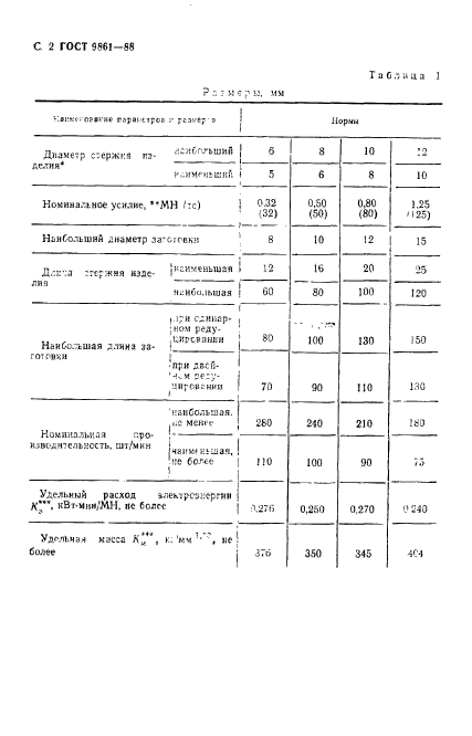 ГОСТ 9861-88,  3.