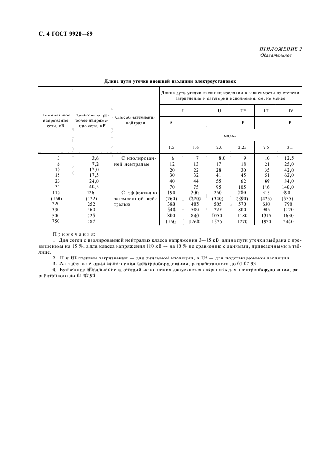 ГОСТ 9920-89,  5.