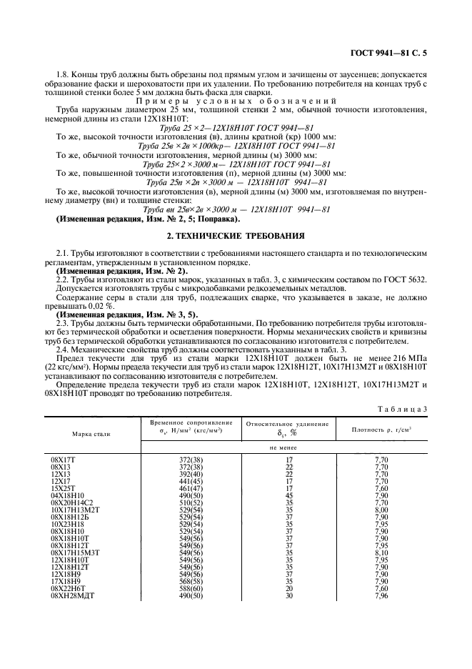 ГОСТ 9941-81,  8.