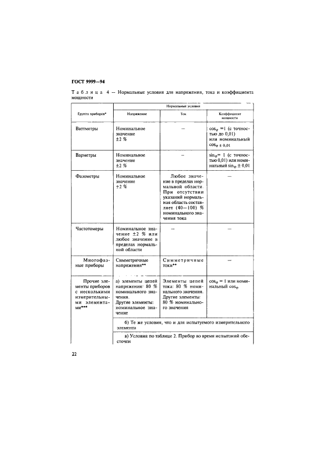 ГОСТ 9999-94,  25.