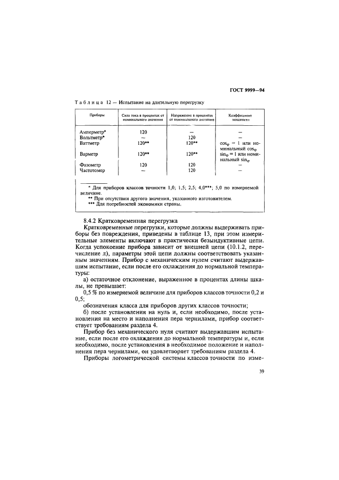 ГОСТ 9999-94,  42.