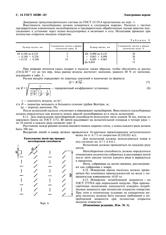 ГОСТ 10280-83,  16.