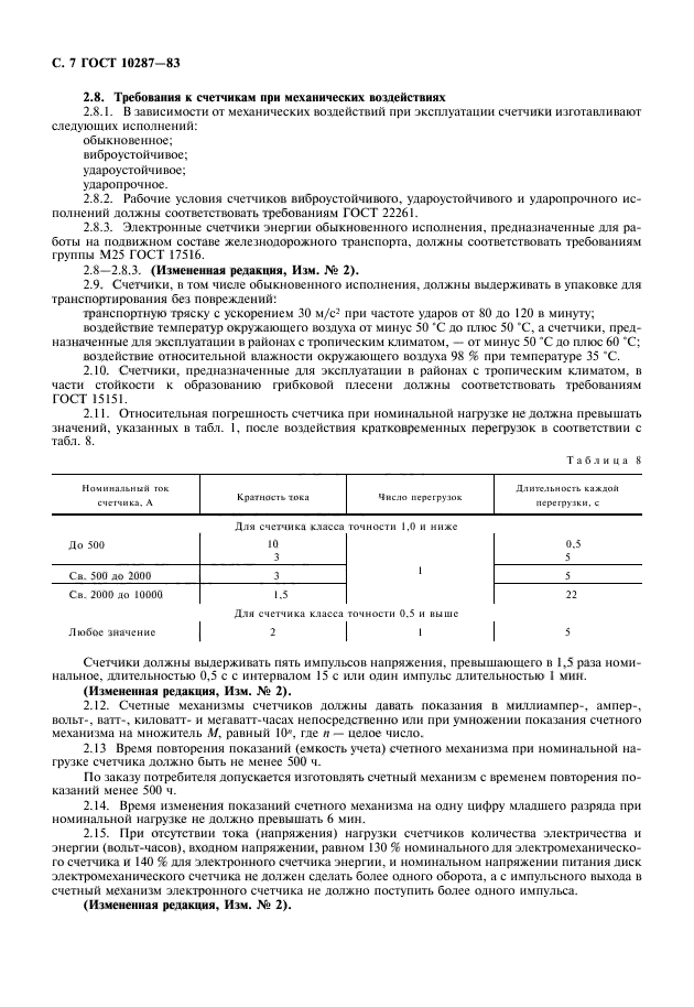 ГОСТ 10287-83,  8.