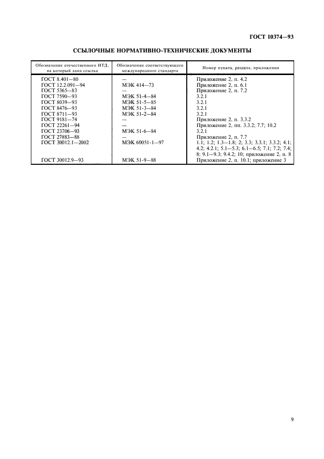 ГОСТ 10374-93,  11.