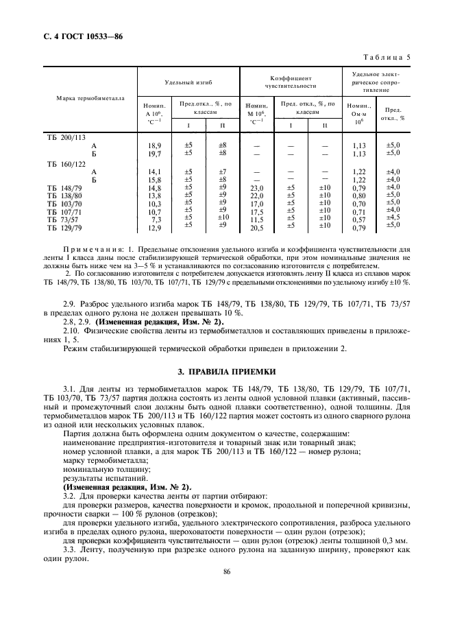 ГОСТ 10533-86,  4.