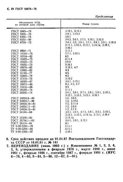 ГОСТ 10678-76,  29.