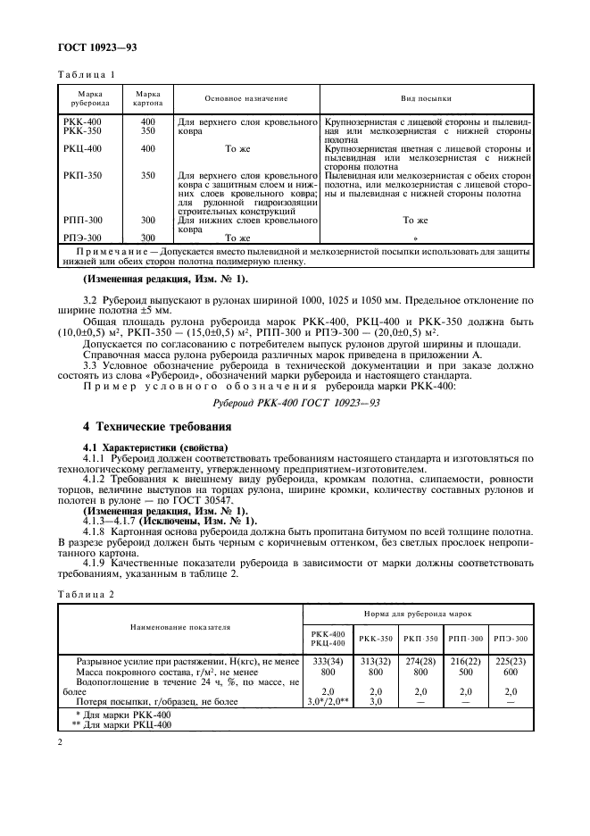 ГОСТ 10923-93,  4.