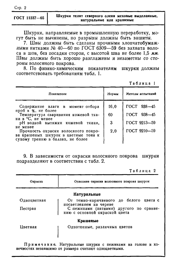 ГОСТ 11237-65,  2.