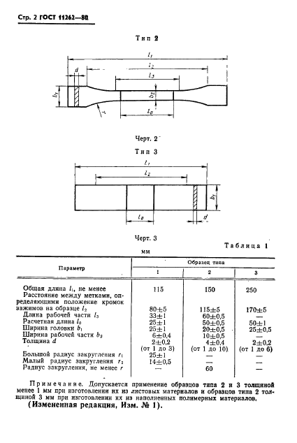 ГОСТ 11262-80,  4.