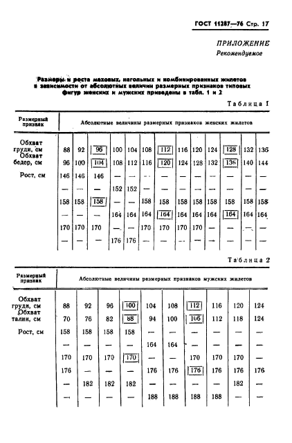 ГОСТ 11287-76,  18.