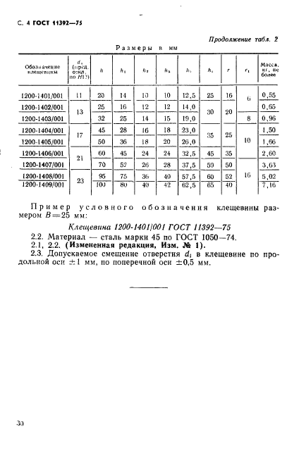 ГОСТ 11392-75,  4.