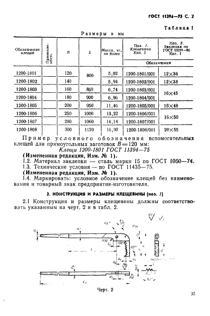 ГОСТ 11394-75,  2.