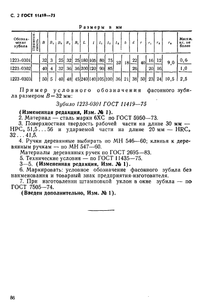 ГОСТ 11419-75,  2.