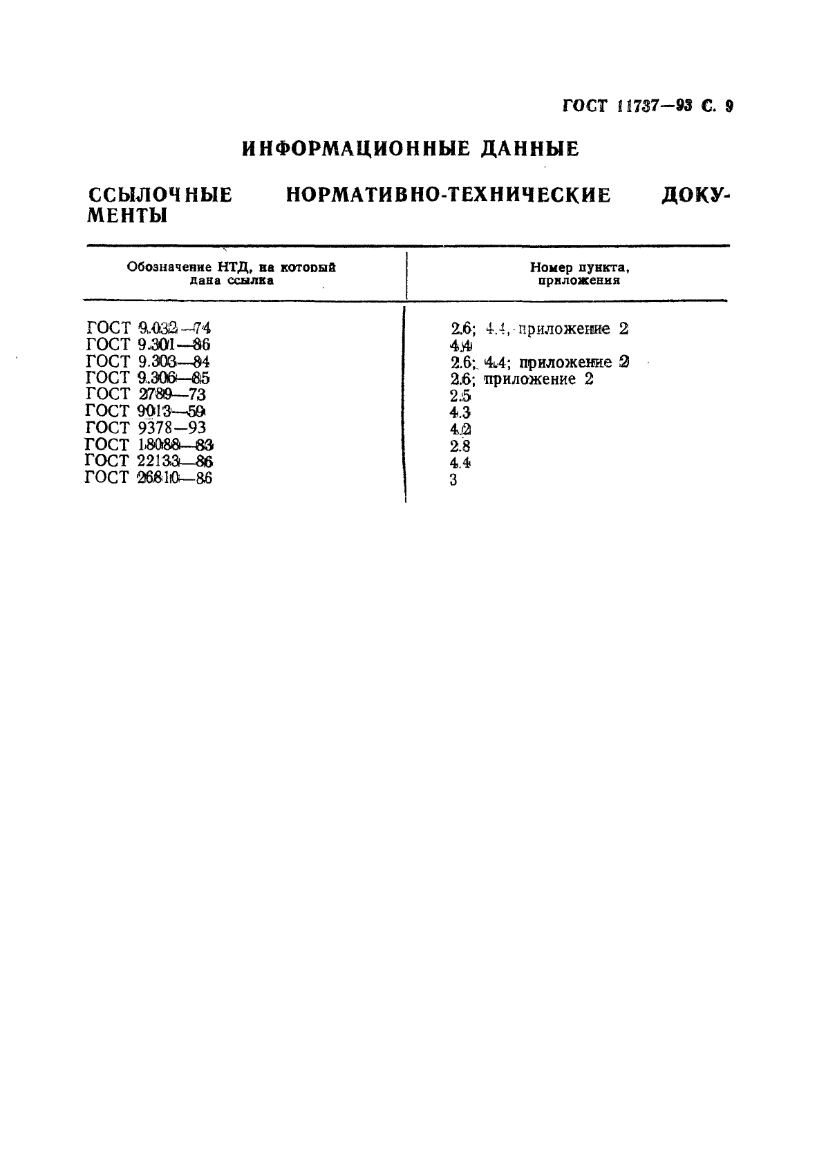 ГОСТ 11737-93,  11.