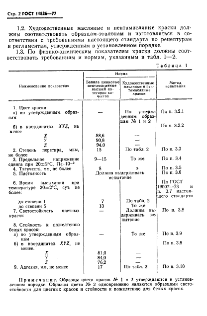 ГОСТ 11826-77,  3.